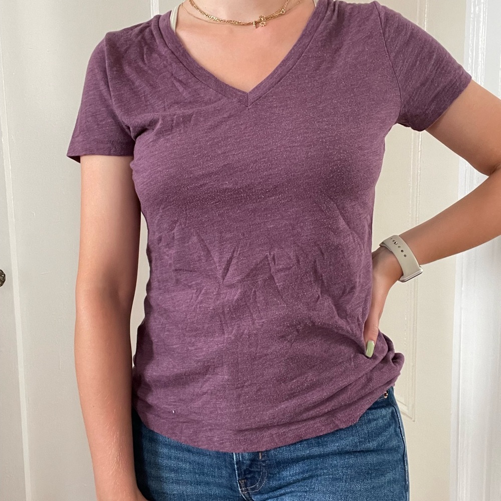 Mossimo, plum, Tshirt, size medium